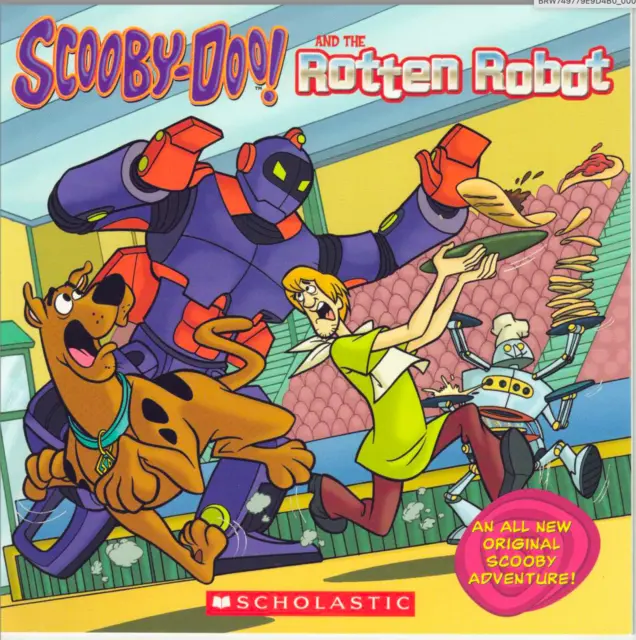 Scooby Doo Rotten Robot Hard to Find Easy to Read Children's Picture Book NEW