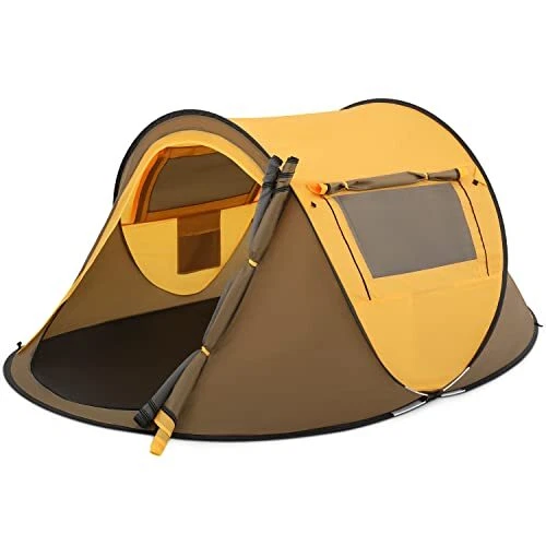 Pop Up Tent 2 Person for Camping Waterproof Outdoor Easy Set Up Automatic
