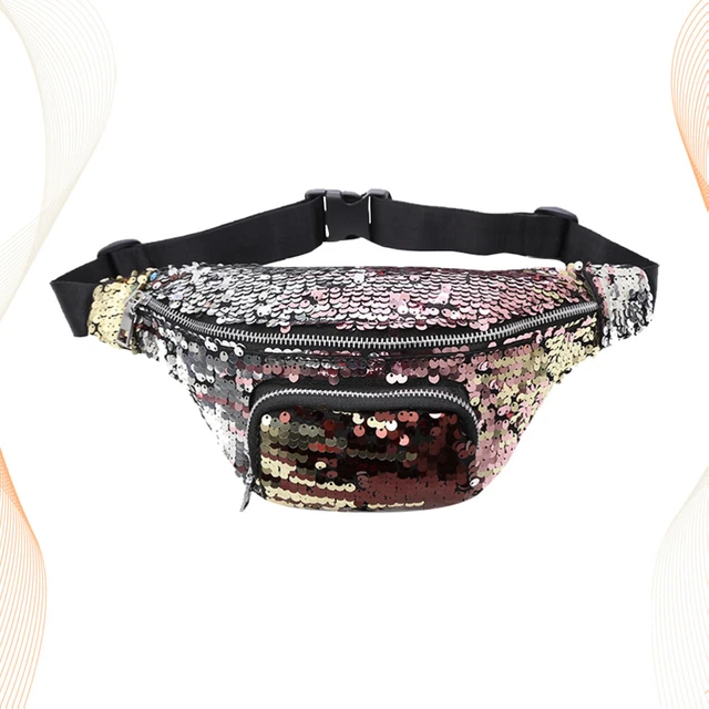 Borsa vita lucida cintura donna borse perlescent ragazza miss da viaggio