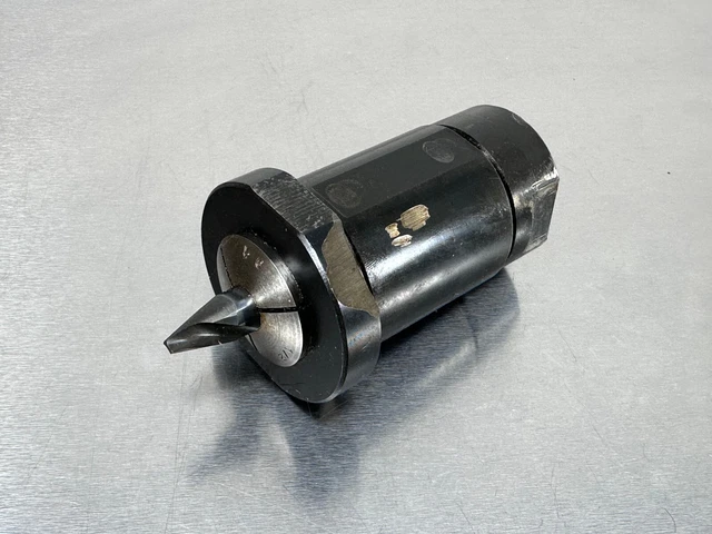 Global CNC 5C Collet Tool Holder Bushing 2" 88-5C w/ Locking Nut