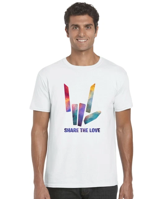 Share The Love Kids T-Shirt Tee Top (Multicoloured Print) Stephen Sharer YouTube