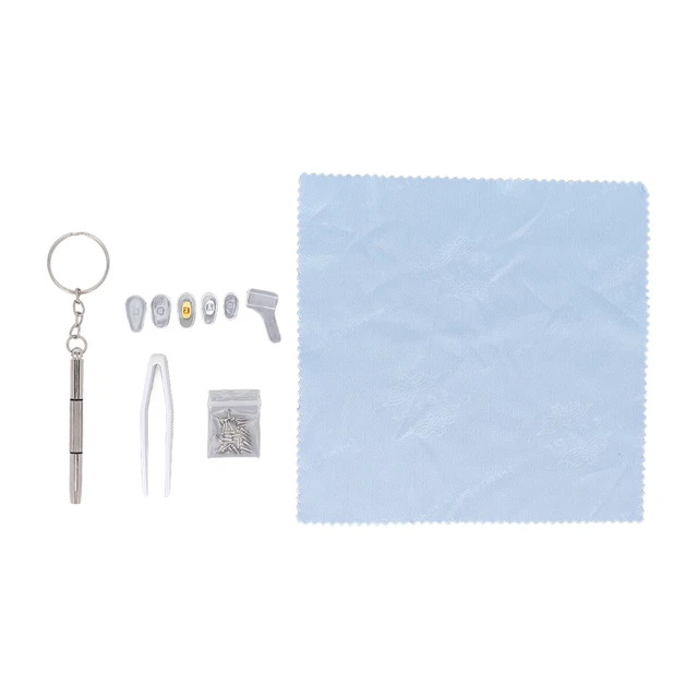 Cuscinetti naso per occhiali in silicone sicuri inodore antiscivolo vetro occhi flessibile SLS