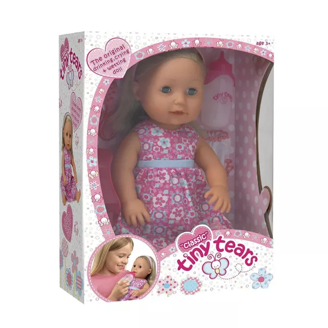 NEW CLASSIC TINY TEARS BABY DOLL - Drinking Crying & Wetting by John Adams