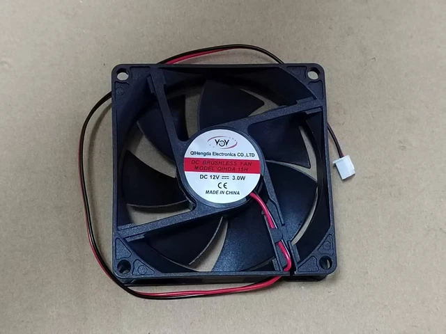 Ventilateur De Refroidissement SUNON 8cm DC12V - Modèle MF80201VX-Q010-S99 - 4 Fils Double Roulement à Billes