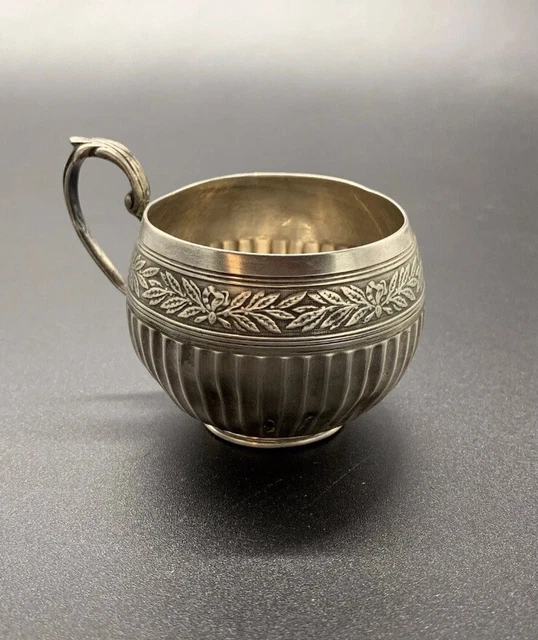 Ancienne tasse en argent massif poinçon Minerve MO Ravinet & Denfert 68gr.