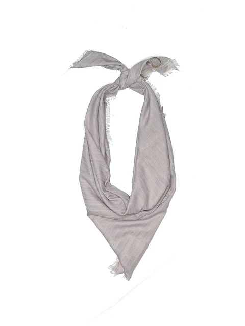 Assorted Brands Women Gray Scarf One Size