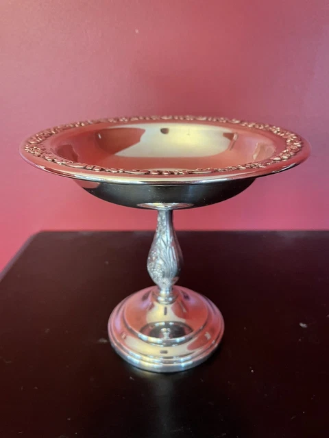 Sheridan Silverplate compote pedestal dish