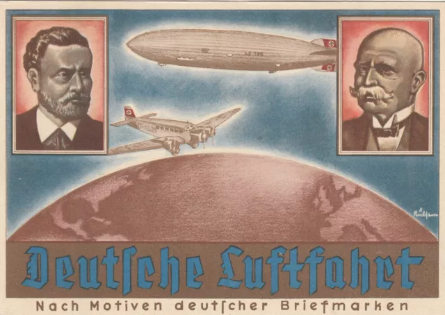Sonder-GS - Dresden - 1936 - Tag d. Briefmarke - Luftfahrt Zeppelin - M78