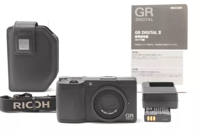 [MINT in Case] RICOH GR DIGITAL II 10.1MP Compact Digital Camera From JAPAN
