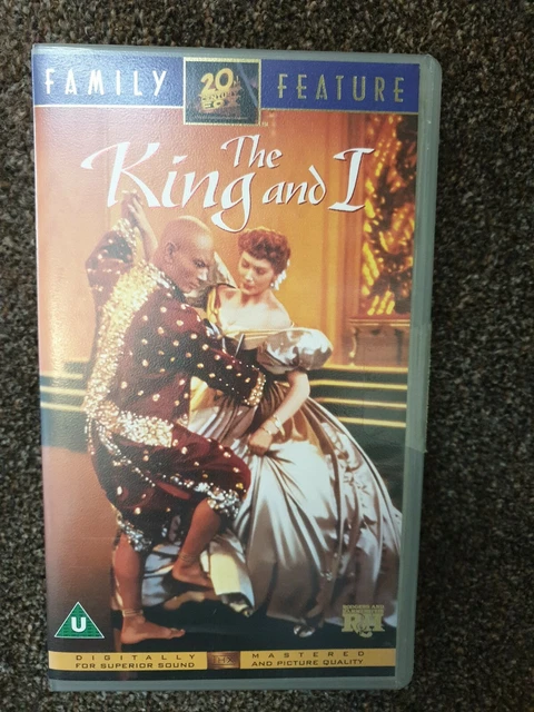 THE KING AND I. VHS Video Cassette PAL.- Yul Brynner, Deborah Kerr £5. ...