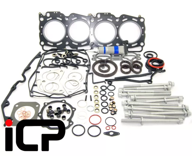 ICP Engine Gasket Kit Set Head Bolt MLS Fits: Subaru Impreza 92-96 WRX STi Turbo