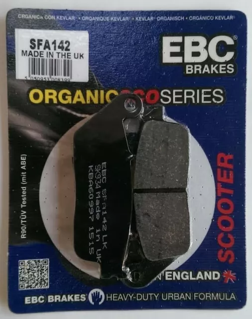 Fits Kymco Xciting 500 500i / Ri / Evo 2005 - 2015 EBC FRONT Disc Brake Pads