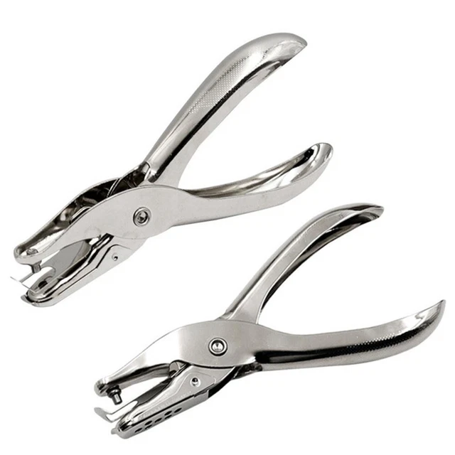 Strumento Hole Puncher utensili manuali 16 mm profondità carta 2 pz materiale metallico
