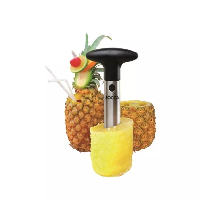 Cortador En Espiral De Piña. Pelador De Acero Inoxidable. Rebanadora Fácil