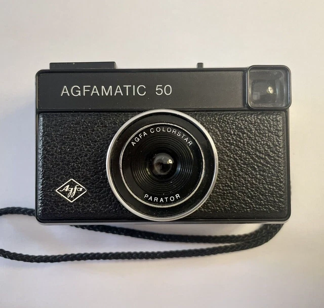 Macchina Fotografica  Agfamatic 50  Pellicola  Vintage  Non Testata  Camera