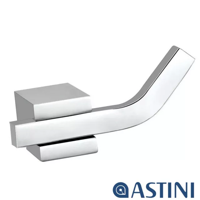 Astini Rome Chrome Bathroom Accessories Robe Hook 1451