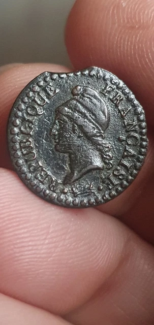 RARE ☆Un centime Duprè An 8 A RECHERCHEE QUALITÉ Tb
