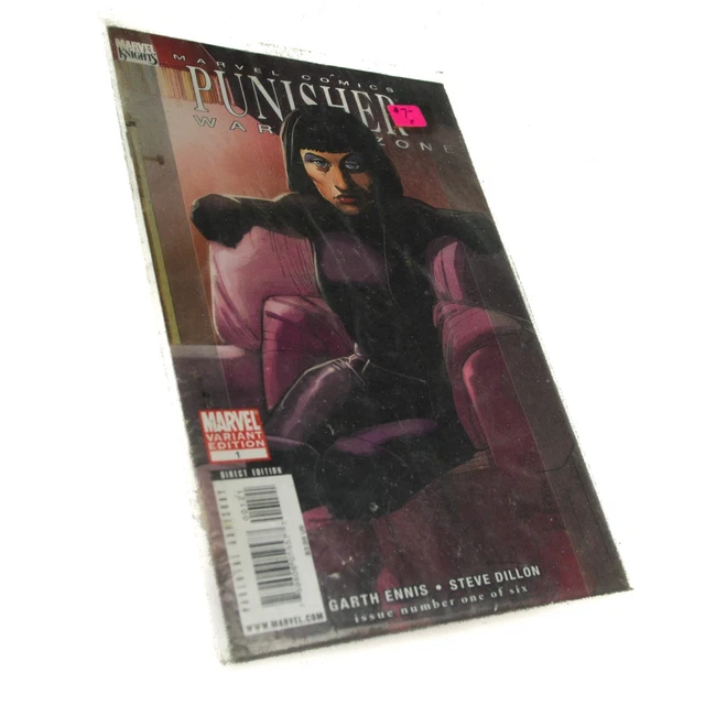The Punisher: War Zone #1 John Romita Jr. Variant Cover Marvel Comics