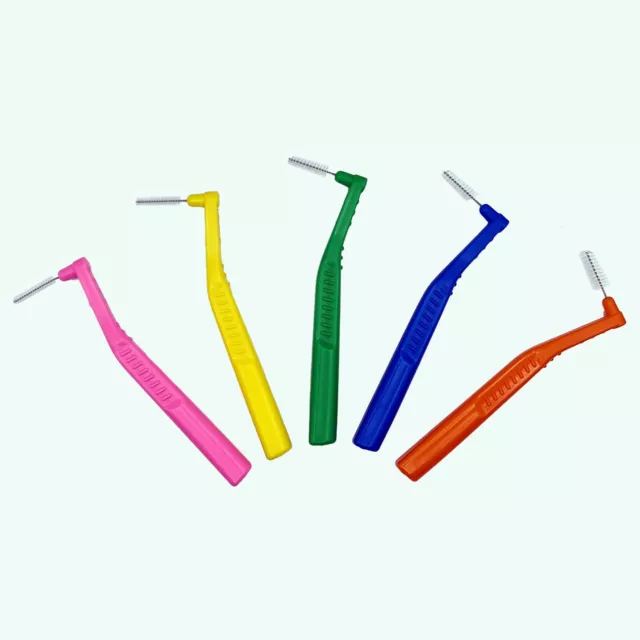 Angle Interdental Brushes – L Shape | Angled Interdental Brush Teeth Clean Stick