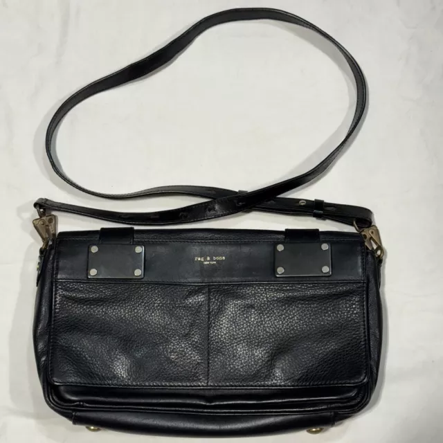 Rag & bone mini pilot leather crossbody bag deals