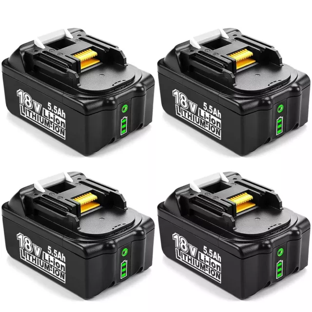 Per batteria Makita 18 V 7 Ah 5,5 Ah 9 Ah BL1860B BL1850B BL1840B BL1830B BL1860 MTL1810