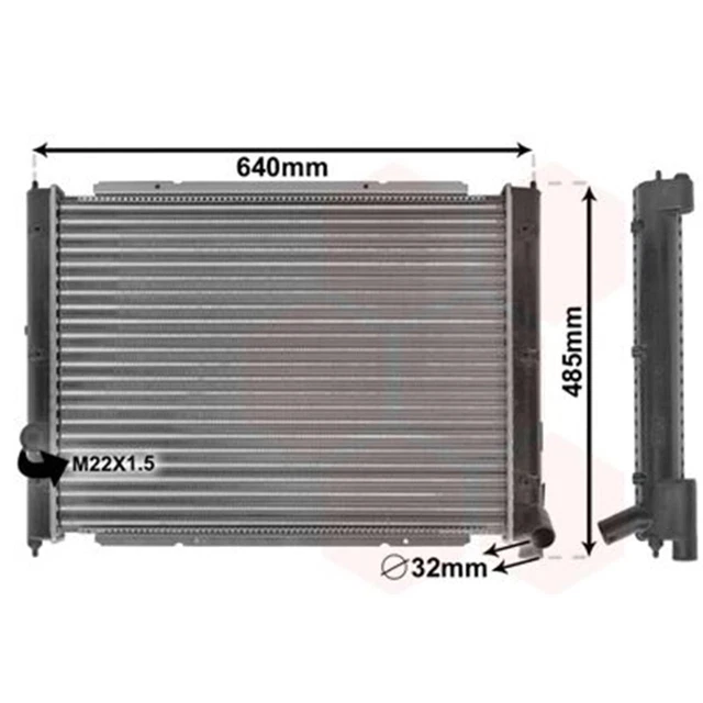 0342655 VAN WEZEL Parafango anteriore Sx, Alluminio 0342655