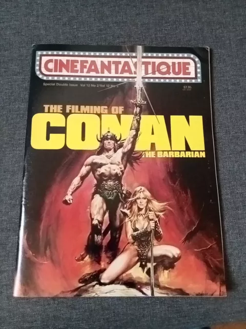 Ciné Fantastique MAD MOVIES Tbe Anglais Anne 80  Numéro 2 Volume 12 Conan