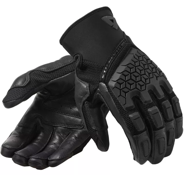 Guanti Glove Rev'it Caliber Rev'it Nero Black  Dirt Collection Protezioni Tg Xxl