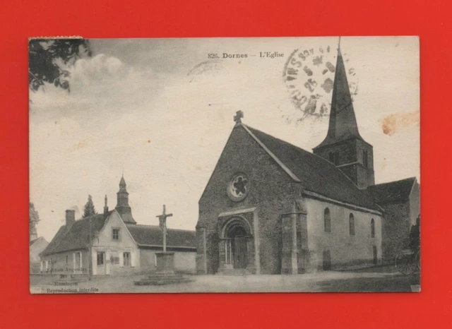 DORNES - L'église    (K6977)