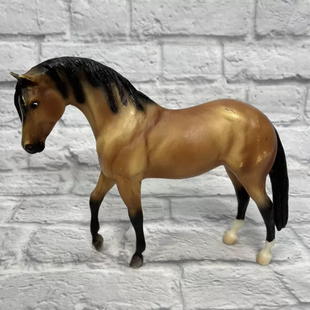 Breyer Traditional Foundation Stallion Horse with Saddle Let’s Go Riding #1410