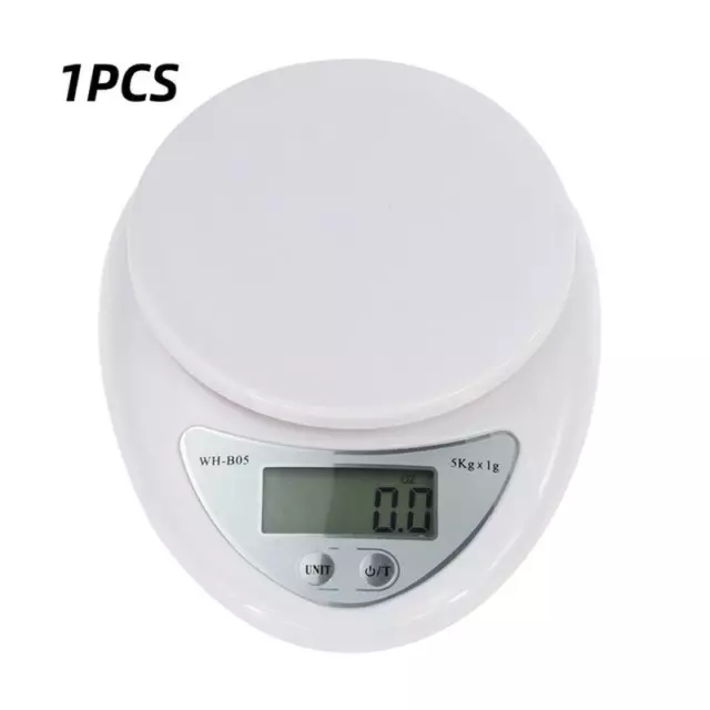 Scale Digital Food Portable Led Electronic Scales Balance Measuring 5kg Weight