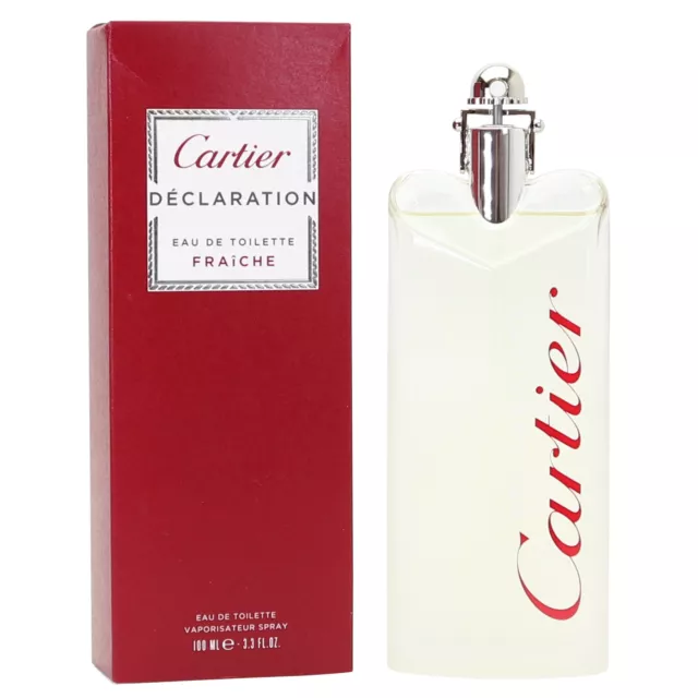 Cartier Declaration Fraiche 100 ml EDT Eau de Toilette Spray