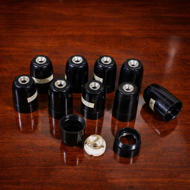 Retro Lampenfassung E27 Für Drehschalter Aus Aluminium