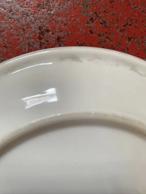 Pair SYRACUSE RAILROAD CHINA KANSAS CITY SOUTHERN RAILWAY ROXBURY 7.25” PLATE 4