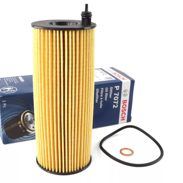 BOSCH Ölfilter P7072 für BMW 1er E81 E87 3er E90 E91 5er E60 F10 E61 7er X1-X6