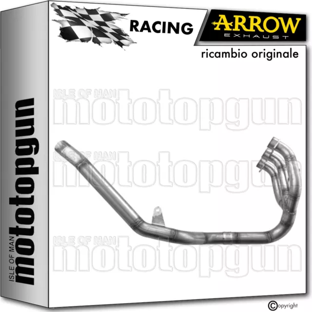 Arrow Collettore Open Inox Triumph Tiger 900 2020 20 2021 21 2022 22 2023 23