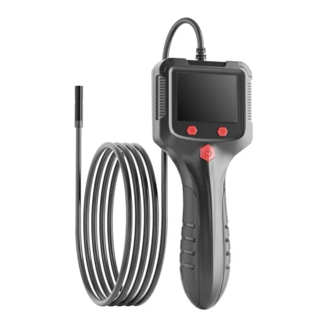 10m - Mini caméra endoscopique USB 3 en 1 3.9mm type c à 6led, câble rigide  Flexible pour Inspection, borosco