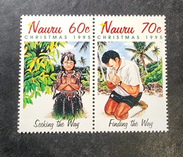 Nauru 1995  Christmas set  MUH B27