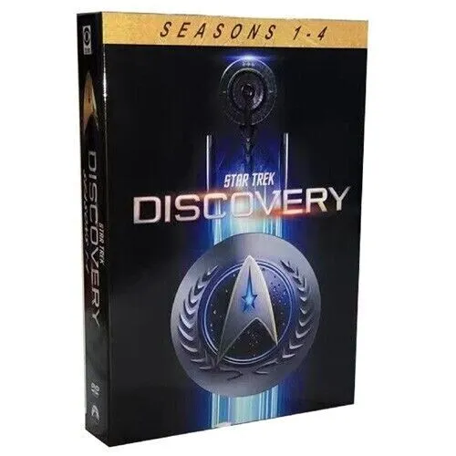 Star Trek Discovery Complete Series Season 1-4 DVD (16-Disc ) FAST SHIPPING