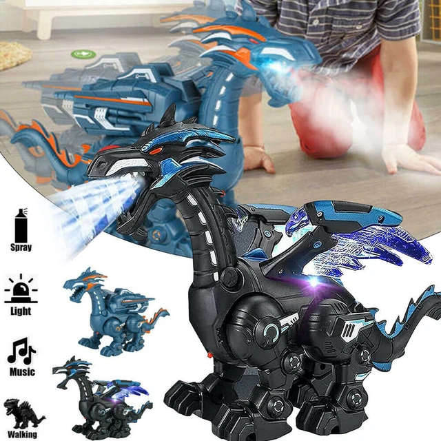 Kids Walking Spray Dinosaur Toys For Age 3 4 5 6 7 8 9 10 11 Year Old Boys Gifts