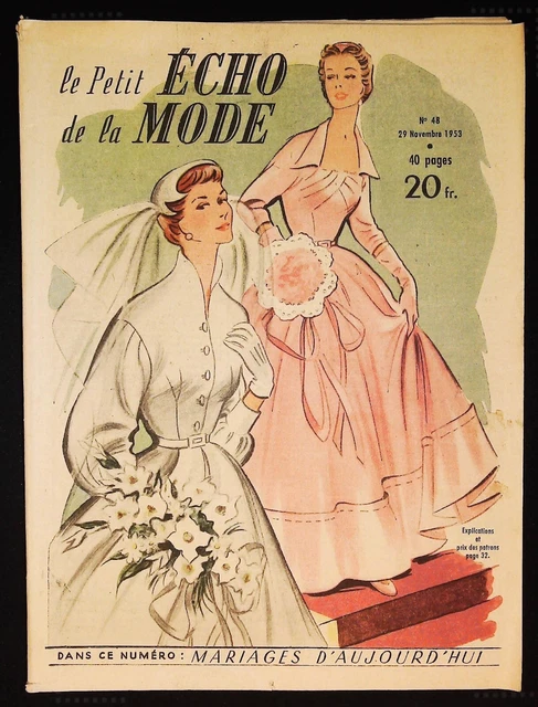 Patron De Couture Vintage Echo De La Mode Années 70 - Robe Et écharpe - Taille 40 - Occasion
