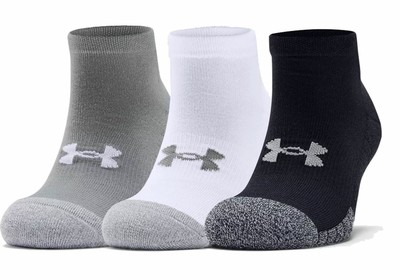 Armour 4 Paia Under armour Ua Performance Lo Taglio Calzini Nero da Uomo Grande 