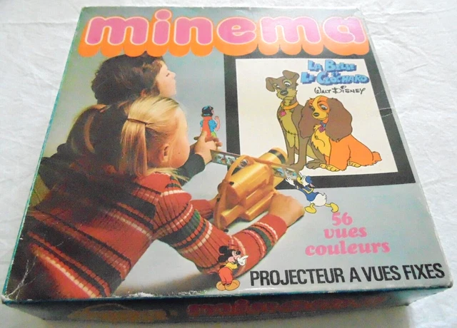 Projecteur Minema Le Livre De La Jungle – Meccano France – 112 Vues Fixes + Figurines