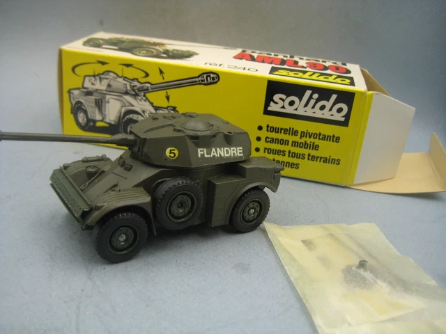 SOLIDO, TANK PANHARD Aml H90 F1, N° 240 EUR 13,95 - FR