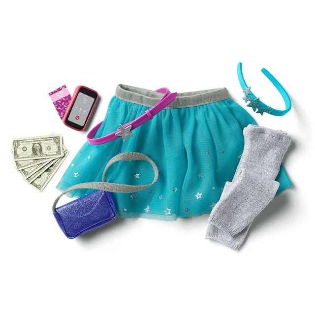 American Girl Truly Me SPARKLE & SHINE ACCESSORIES for 18" Dolls NEW