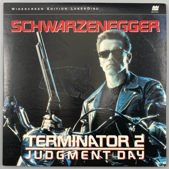 Terminator 2 Judgement Day LaserDisc 1991 Carolco Widescreen Extended Play