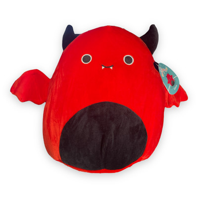 red and black bat squishmallow