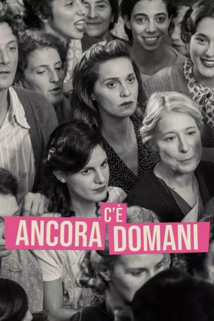 C'è Ancora Domani Film 2023 Poster Locandina 45X32Cm Cinema Paola Cortellesi