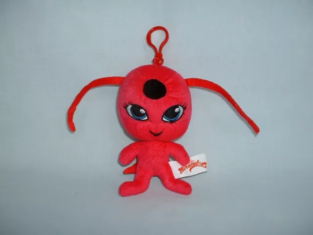 Miraculous Ladybug & Tikki Plush Clip-On Toys Backpack Charm 6