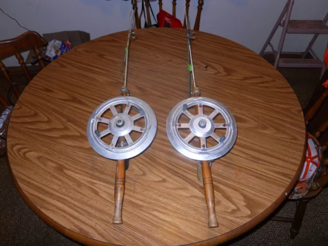 Antique Ice Fishing Pole FOR SALE! - PicClick